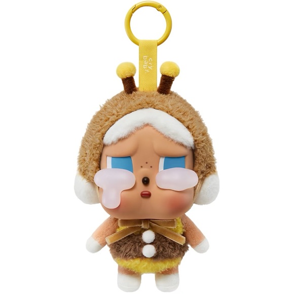 POP MART Other - Pop Mart CRY BABY Crying Again - I’ll Bring You a Flower - Plush Pendant